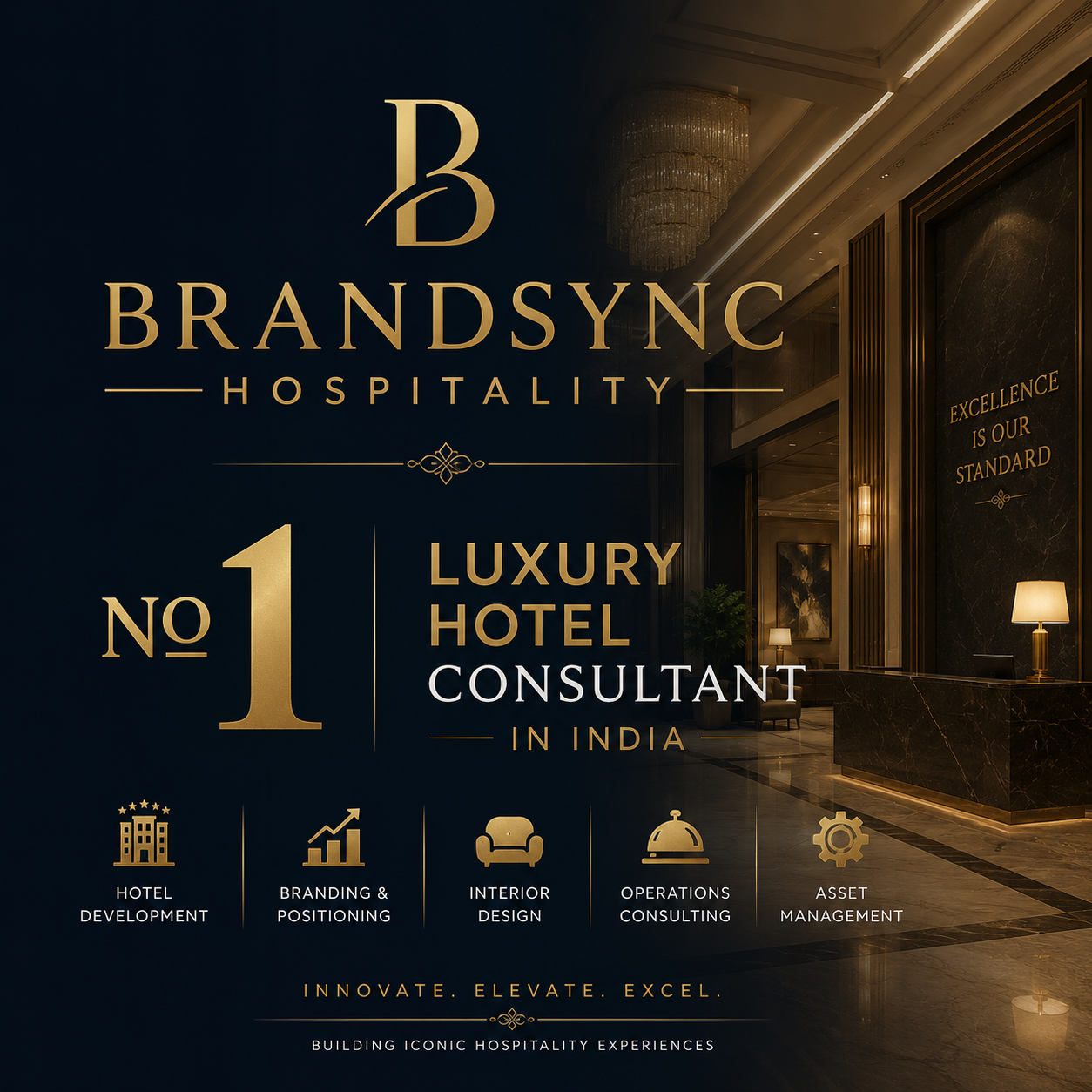 BrandSync Hospitality — No. 1 Luxury Hotel Consultant in India