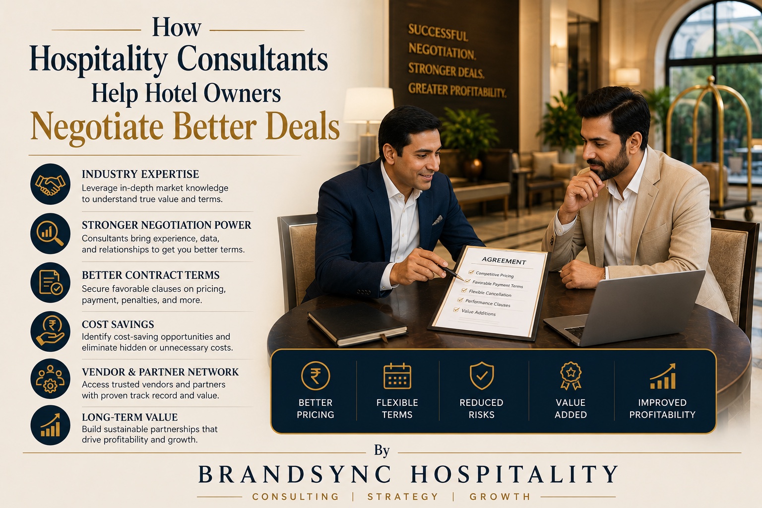 How Hotel Consultants Help Owners Negotiate Better Deals — Brand Sync Hospitality