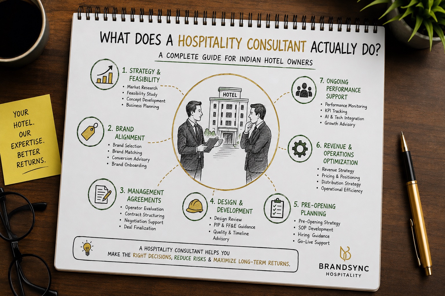 What Does a Hospitality Consultant Actually Do — Brand Sync Hospitality